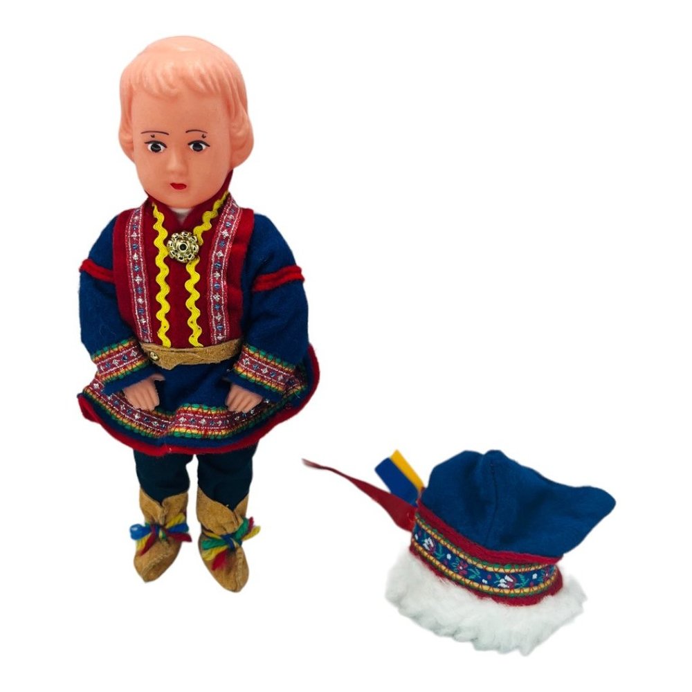 Vintage Rare Aitoustakuu Doll by Erkki Joupperi Made in Finland - Picture 9 of 14